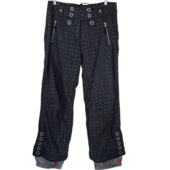 Obermeyer Womens Lani Pants Black Ski Snow Size 8 Style 95100 - Picture 3 of 16